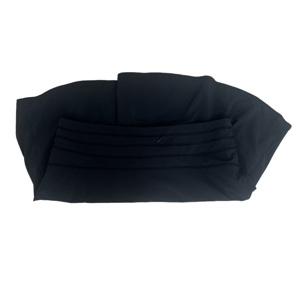 Athleta Everyday Black Athletic A-Line Swing Skort Skirt Women's size 14 - Picture 3 of 9